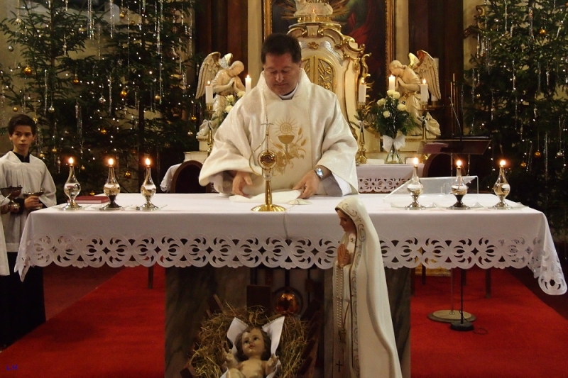 Ostatky sv. Jana Pavla II. ve Vsetíně 27.12.2015